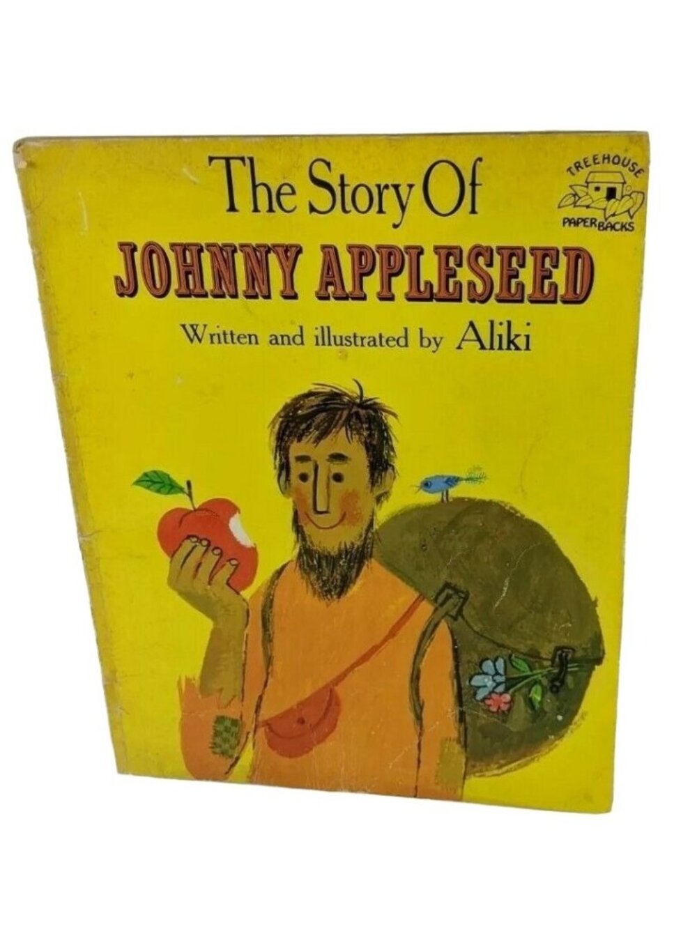 The Story Of Johnny Appleseed By Aliki 1963 Treehouse Paperbacks Illustrated Boo